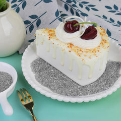 SweetGrove Silver Sprinkles poured over cupcakes showcases bright colors for a festive finish.