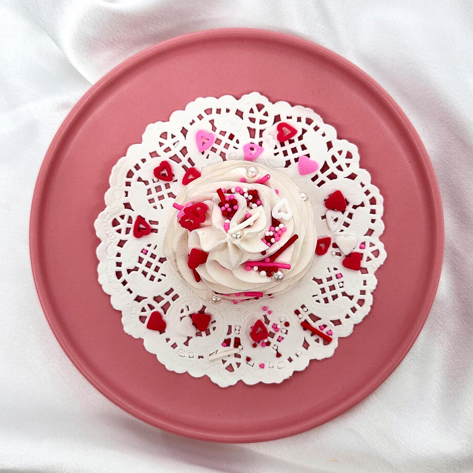 SweetGrove Valentines Sprinkles easy-to-use pack for quick decorating.