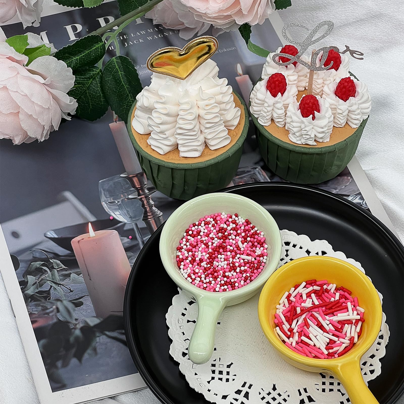 SweetGrove Valentines Sprinkles gift-ready and party-friendly topping.