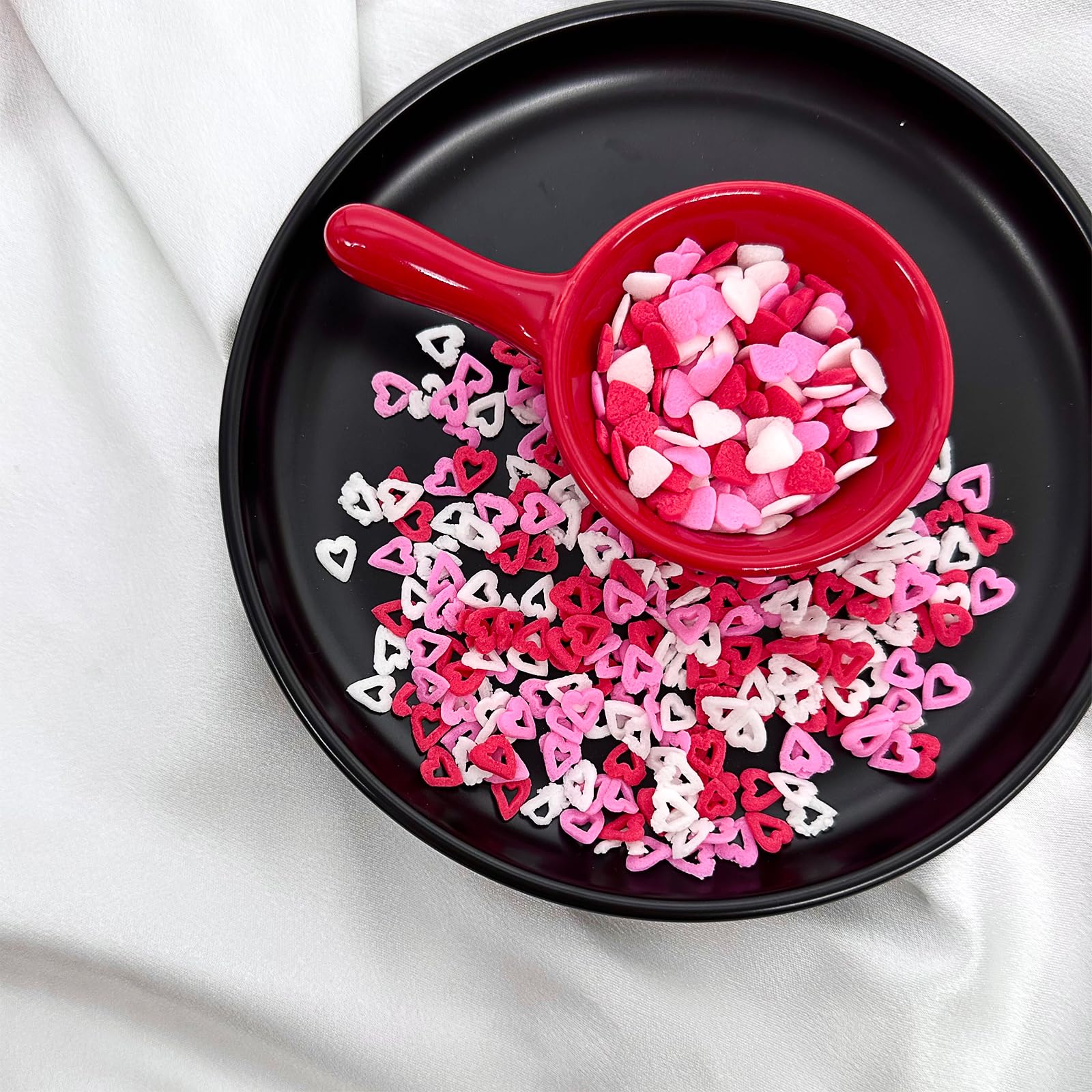 SweetGrove Valentines Sprinkles versatile topper for cakes and ice cream.
