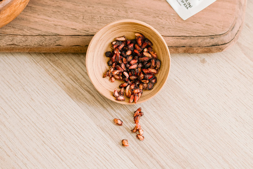 SweetHeart dried pomegranate seeds in yogurt parfait – add texture and brightness.