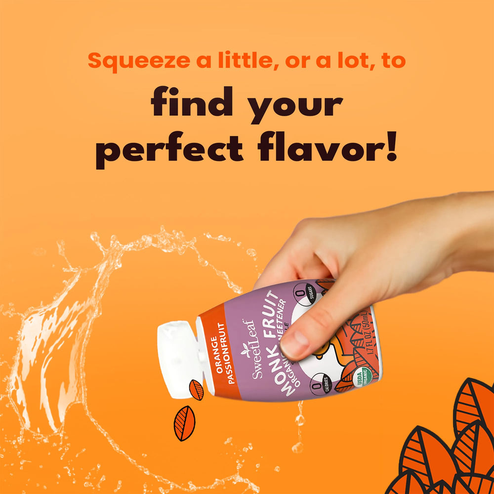 Liquid monk fruit aids baking with sugar-free sweetness.