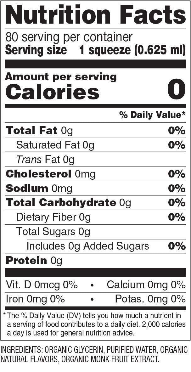 Compact SweetLeaf packaging ideal for travel and on the go zero calorie sweetness