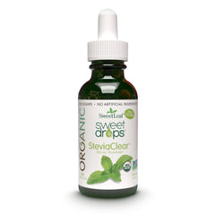 SweetLeaf Sweet Drops bottle pour delivers zero calories in coffee or tea