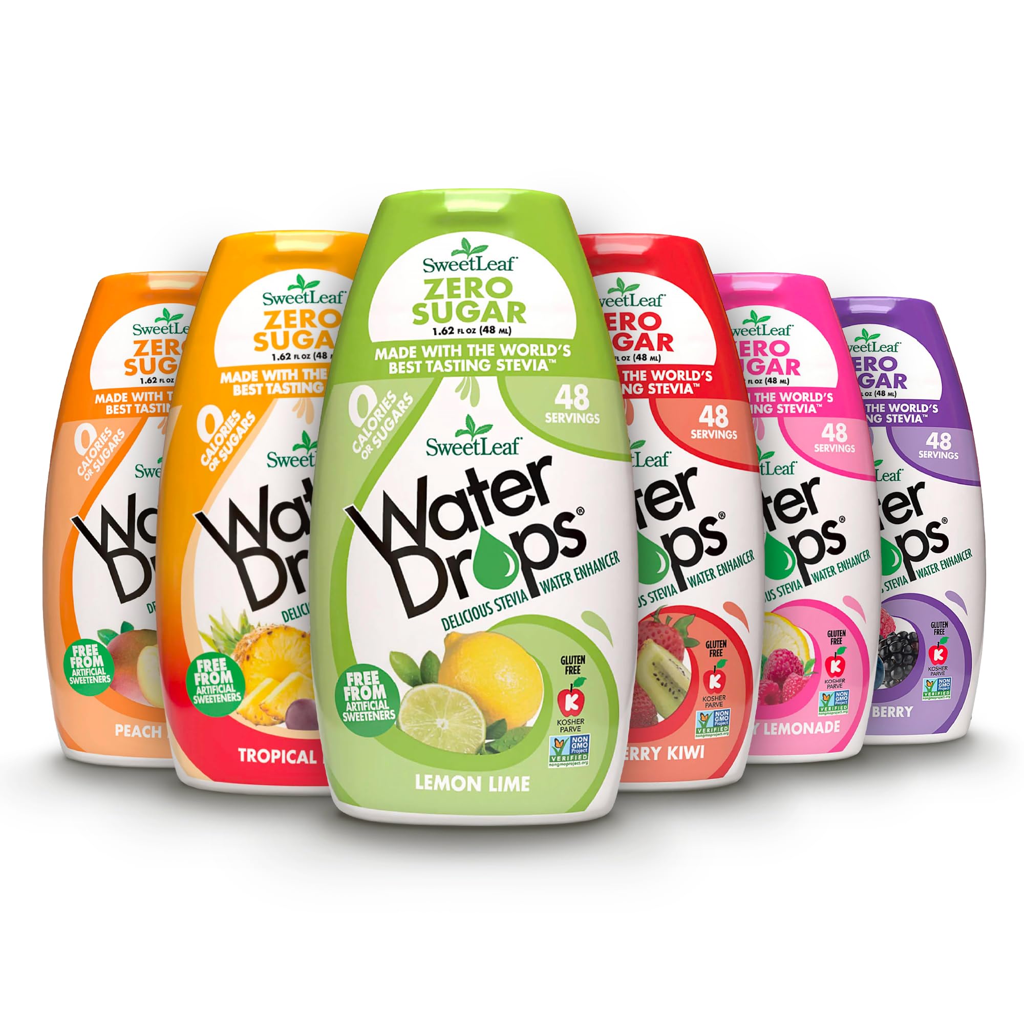 SweetLeaf Water Drops Raspberry Lemonade pour adds flavor with zero calories and keto-friendly sweetness
