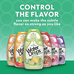 SweetLeaf Water Drops travel-size bottle ready for on-the-go hydration.