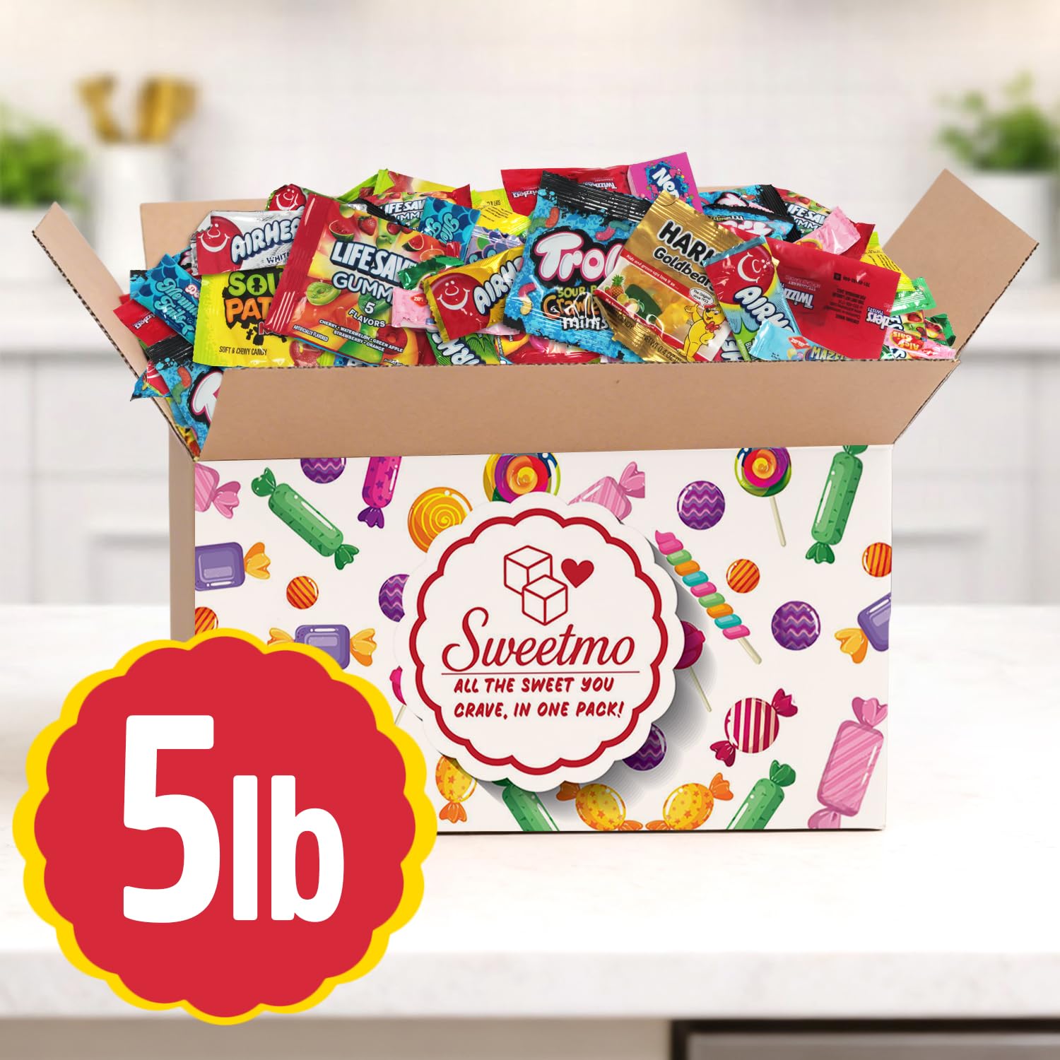 Sweetmo individually wrapped candies stay fresh and easy to grab during gatherings.