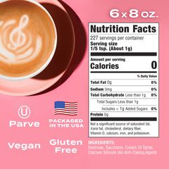 Sweet'N Low packets close-up showing convenient sugar substitute.