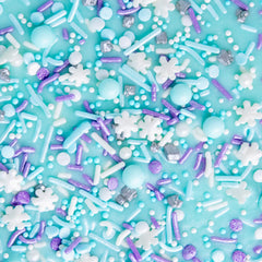 Sweets Indeed Cake Decorated with Sprinkles shows glossy, tasty finish.