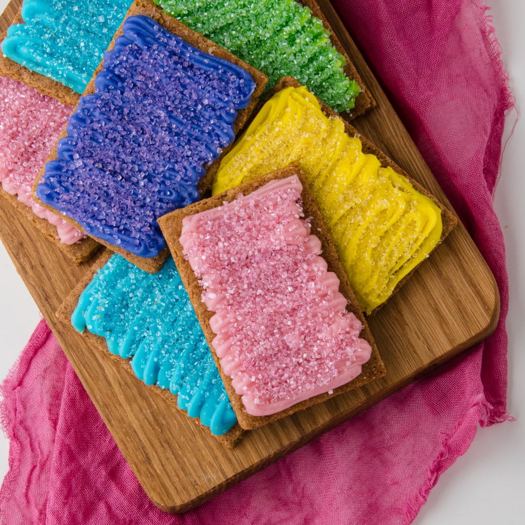 Sweets Indeed pastel sprinkles on donuts evoke festive spring vibes.