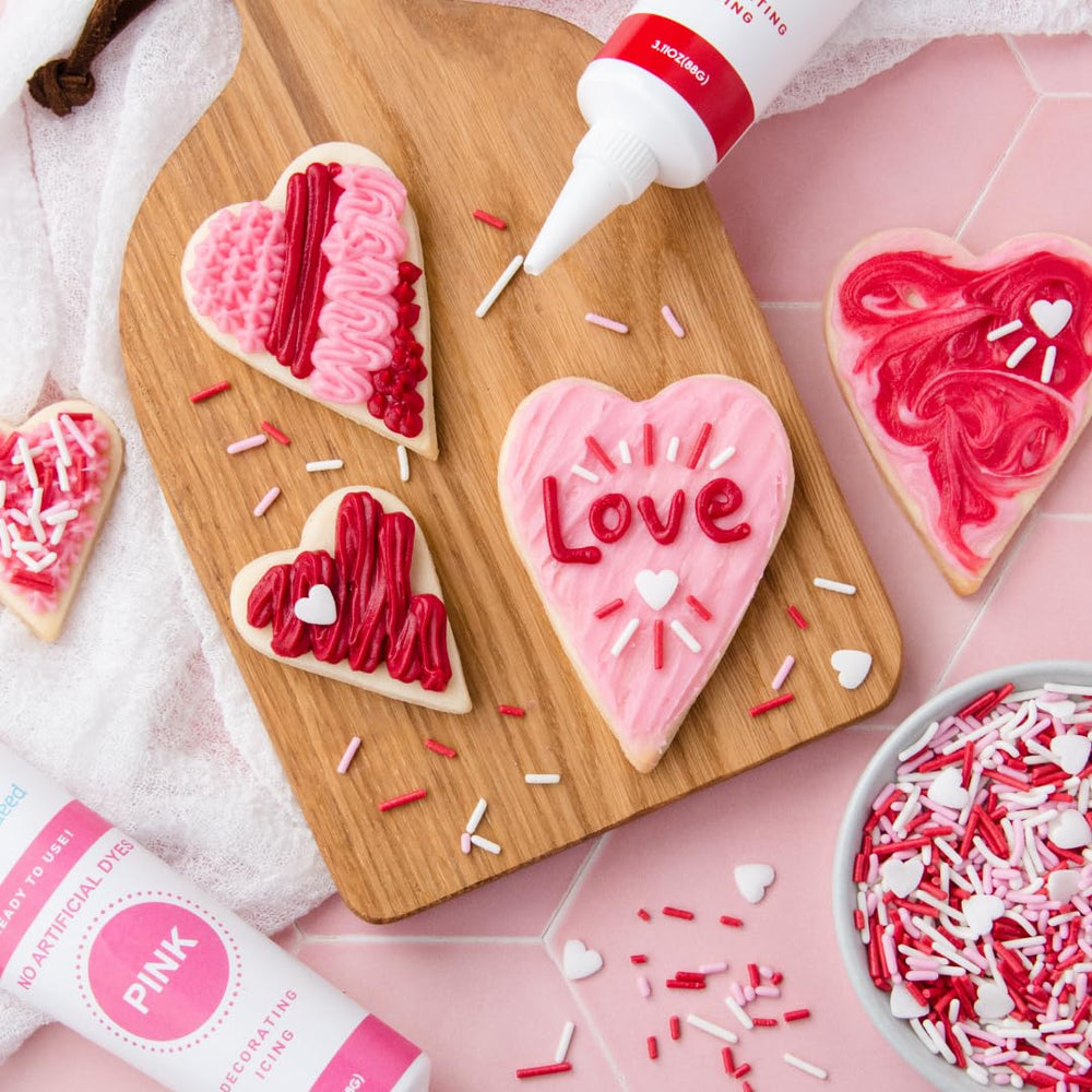 Sweets Indeed dye free frosting kit ideal for gifting and classroom projects