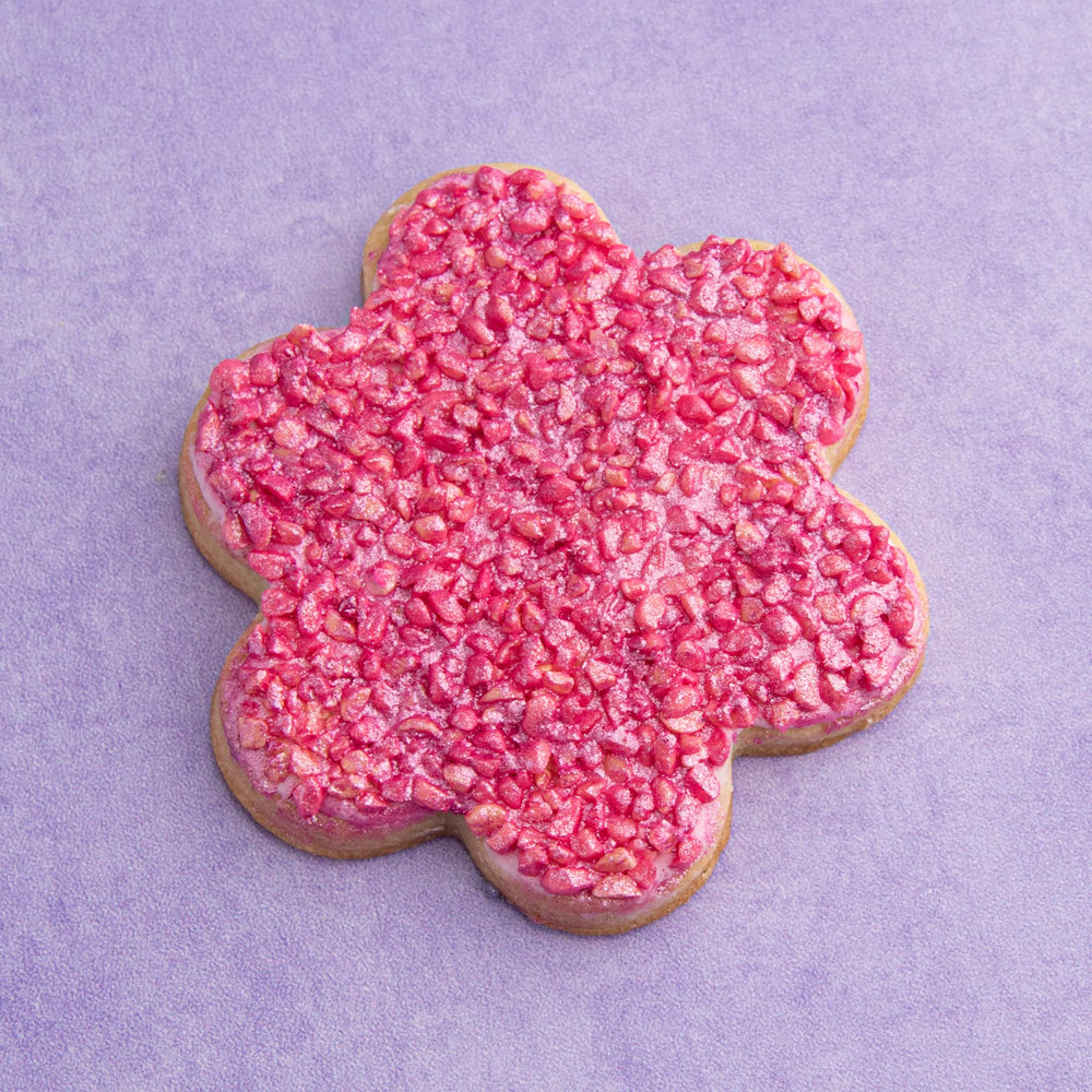 Sweets Indeed edible glitter enhances glazing and icing with vibrant color.