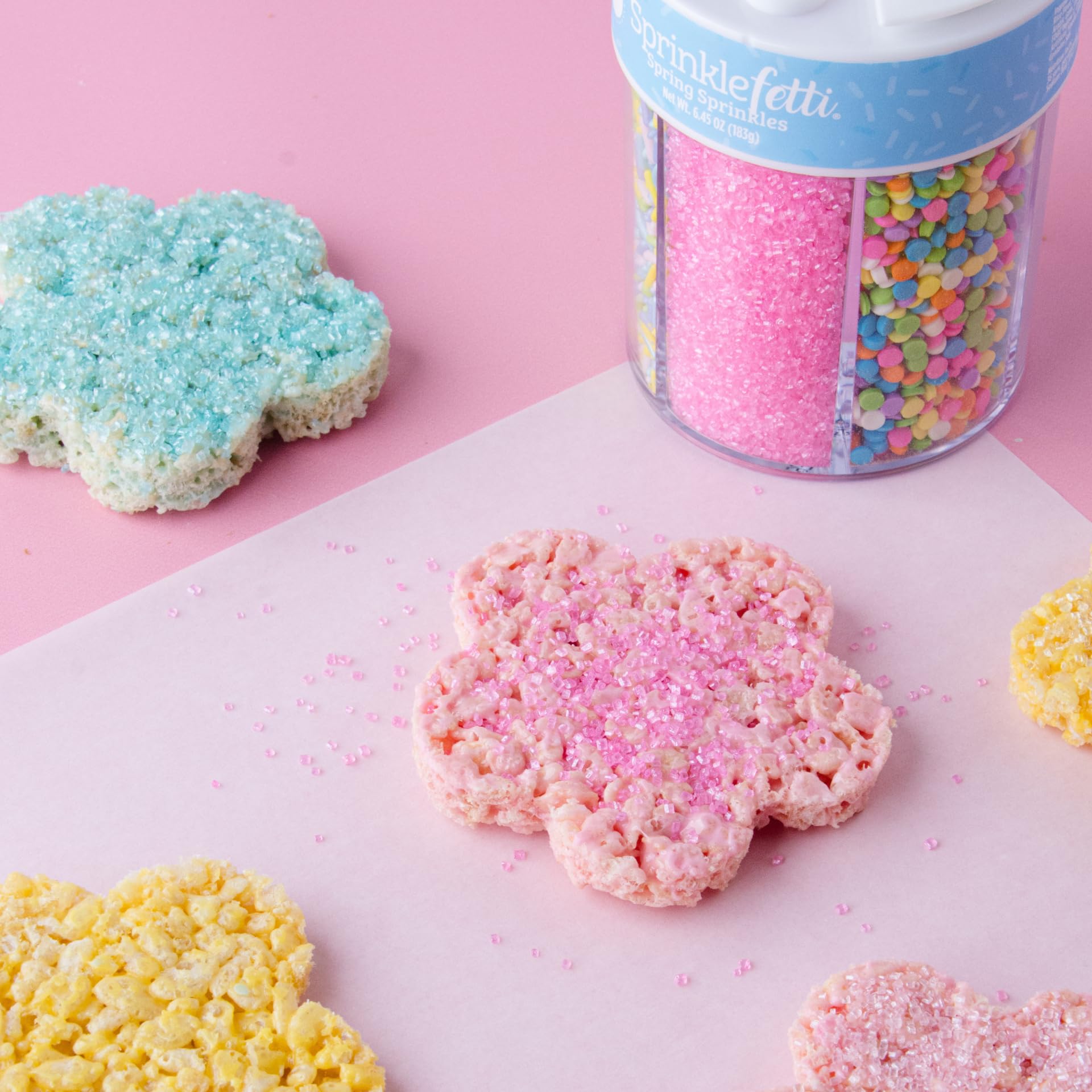 Sweets Indeed ice cream sprinkles topping desserts with colorful flair.