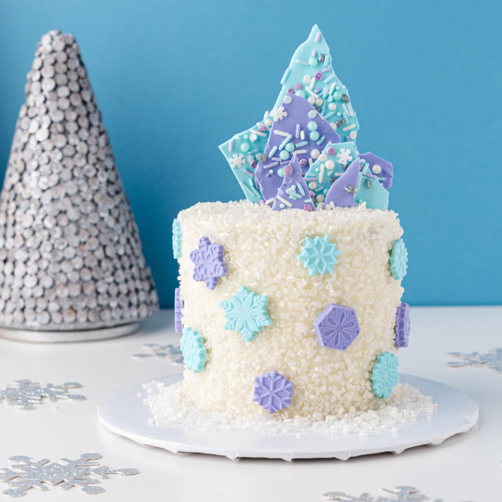 Sweets Indeed Ice Cream Topped Sprinkles add colorful flavor pop.