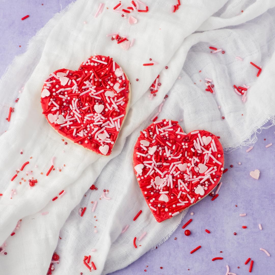 Sweets Indeed confetti quins bring playful specks to cakes and donuts.