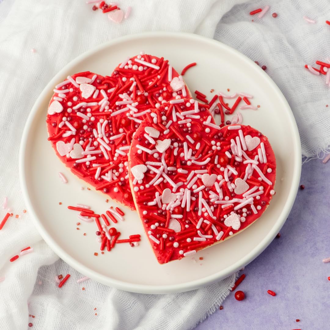 Sweets Indeed sanding sugar adds subtle sparkle and even coverage.