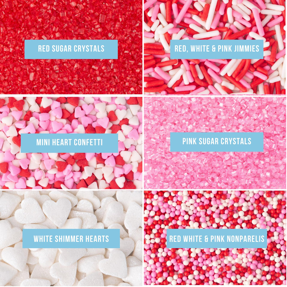 Sweets Indeed white sanding sugar adds subtle sparkle to treats.