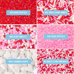 Sweets Indeed white sanding sugar adds subtle sparkle to treats.