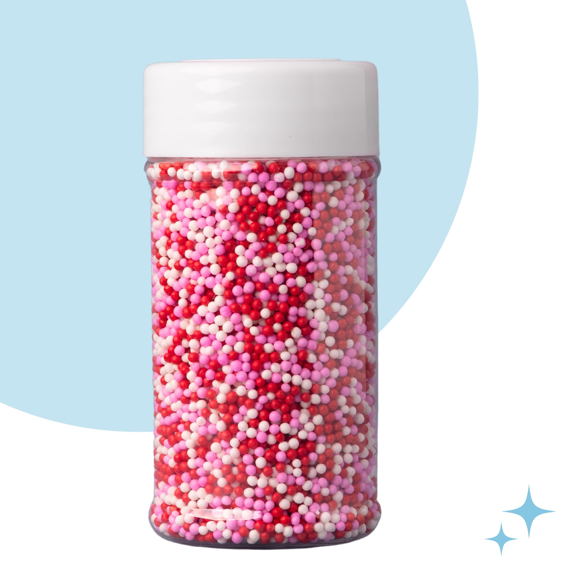 Sweets Indeed versatile sprinkles ideal for cupcakes, cookies, and cakes.