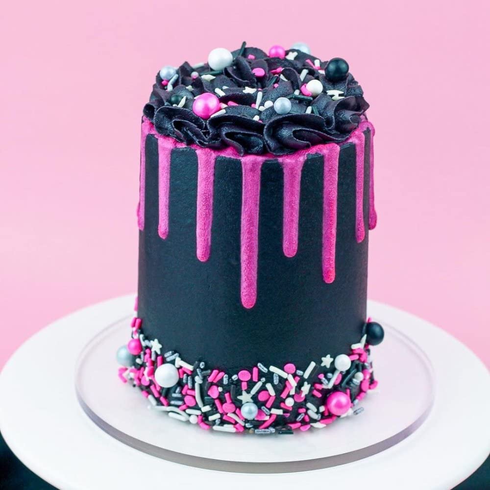 Sweets & Treats Boutique funfetti pink sprinkles decorate cookies and cupcakes