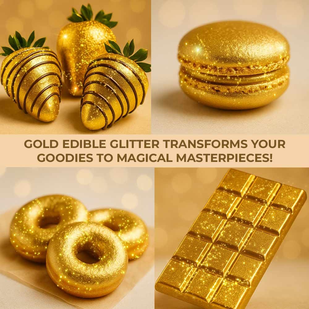 Sweets & Treats Boutique packaging keeps glitter secure for easy use.