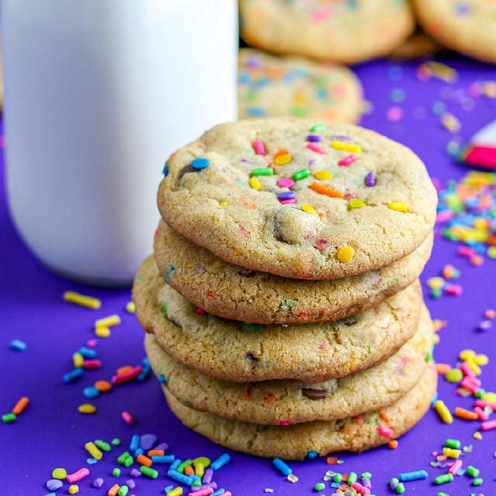 Sweets & Treats Boutique neon sprinkles brighten ice cream toppings with party flair.