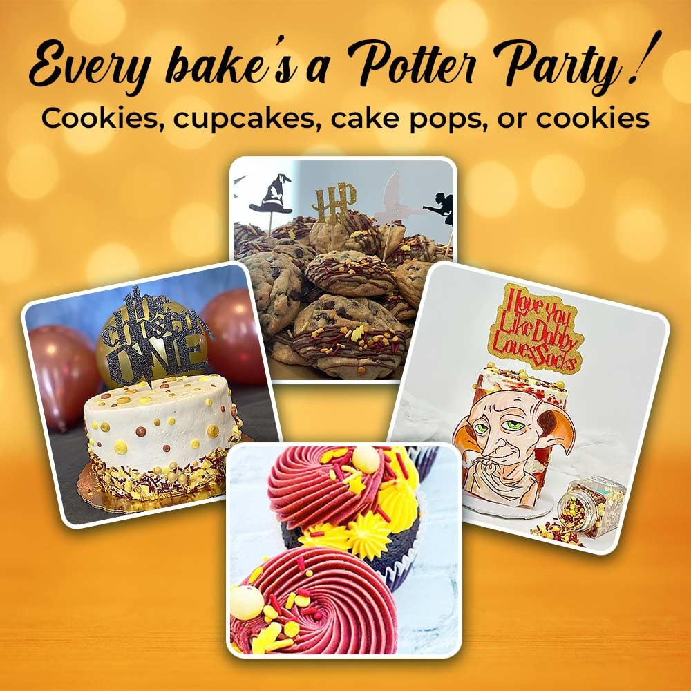 Sweets & Treats Boutique nonpareils and sugar pearls create delicate texture on treats.