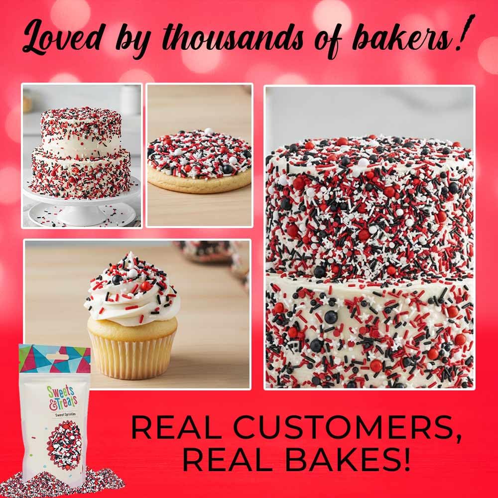 Sweets and Treats Boutique versatile pirate party sprinkles spark imagination on cakes and ice cream