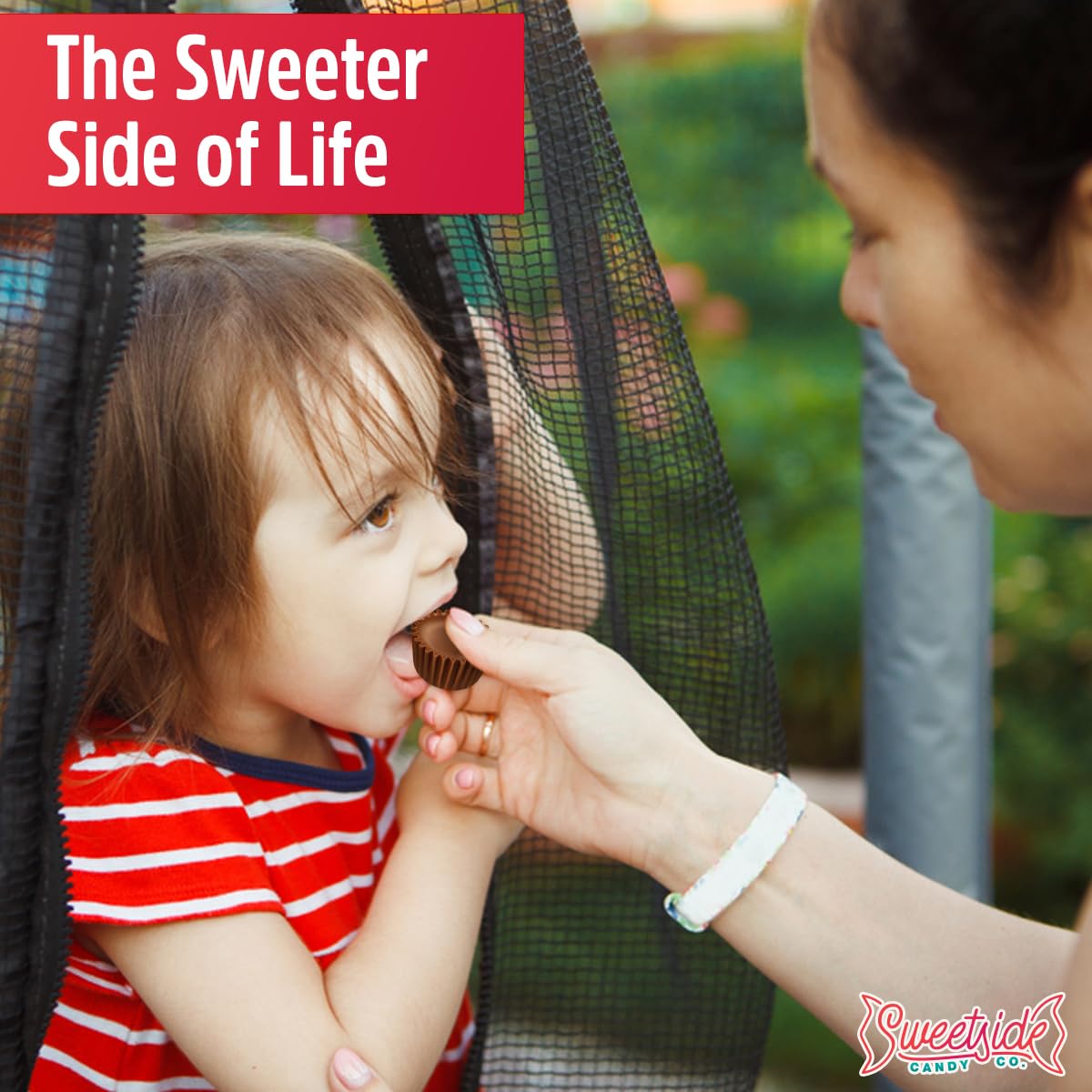 SWEETSIDE 2-pound bulk bag keeps plenty on hand for parties and snacks.