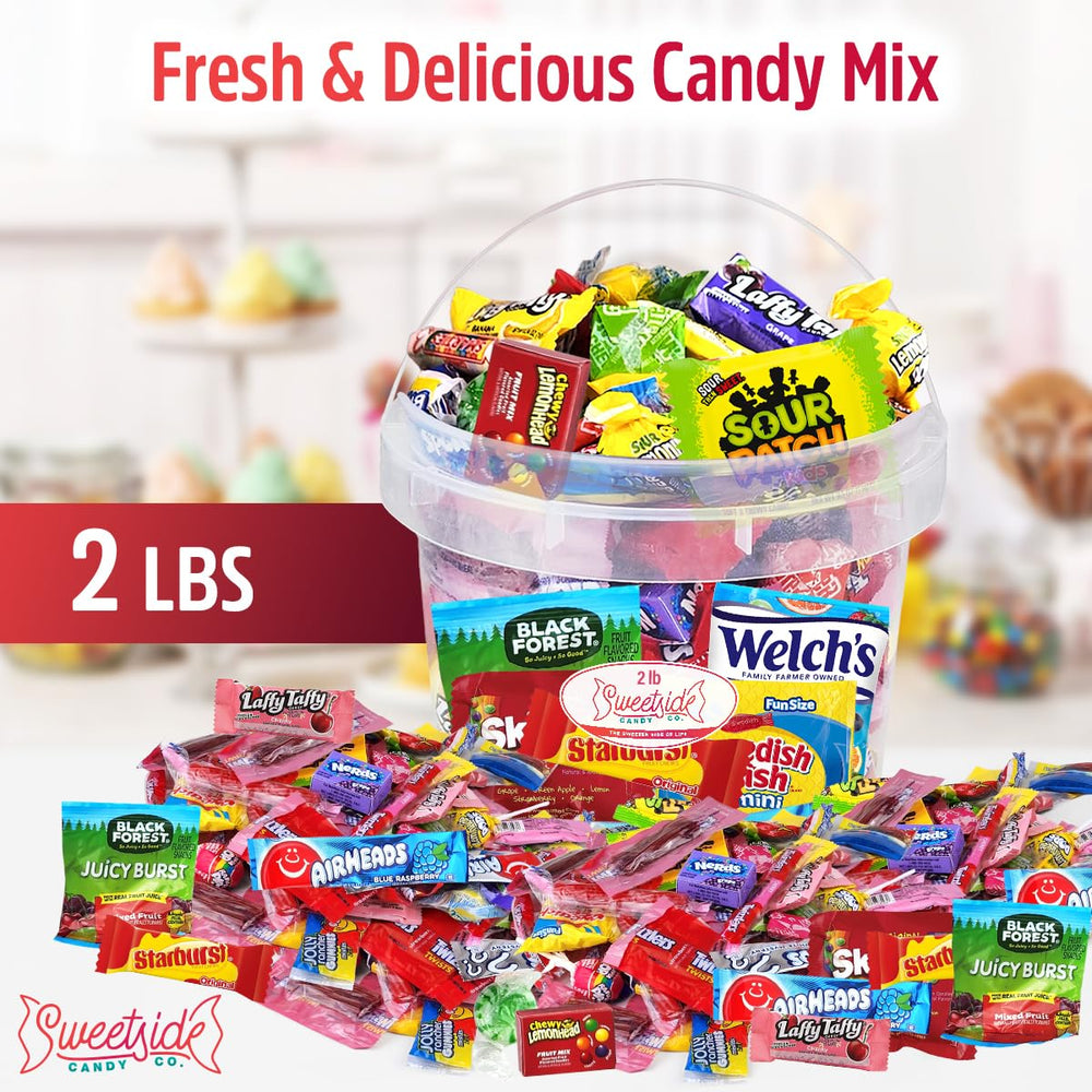 SWEETSIDE Assorted Candies Wrapped for easy distribution and freshness.