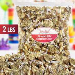 SWEETSIDE bulk almond kisses 2lb, ready for sharing at events.