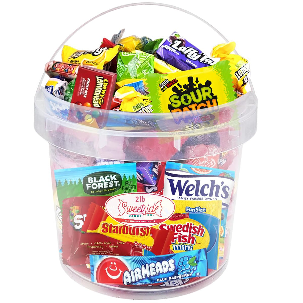 SWEETSIDE Bulk Variety Pack Basket for sharing at parties and gatherings.