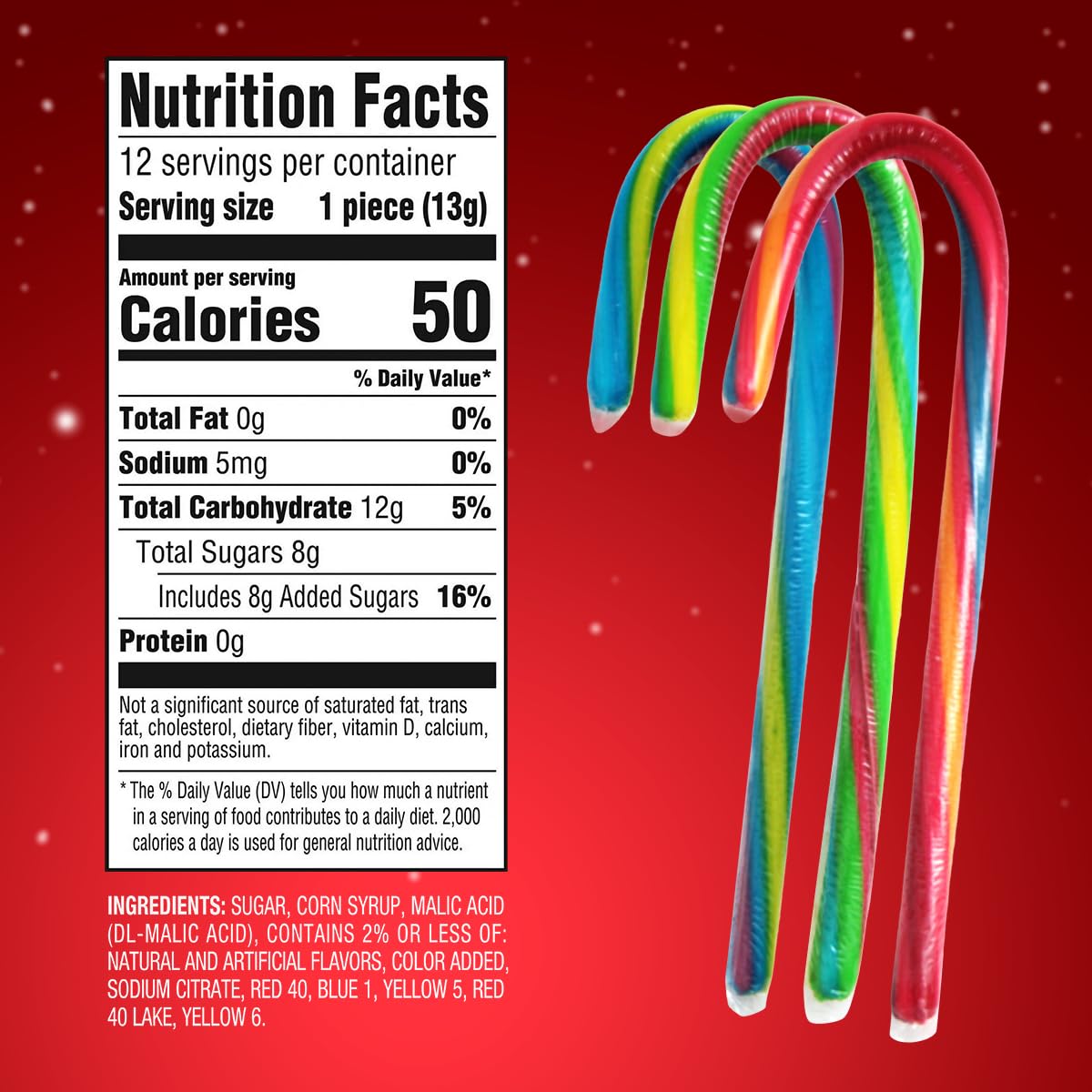 SWEETSIDE Candy Canes individually wrapped for clean, convenient sharing at events.