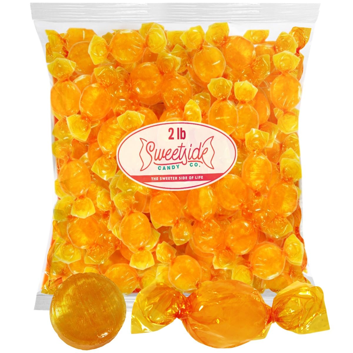 SWEETSIDE CANDY CO butterscotch bulk bag ready for on-the-go snacking.