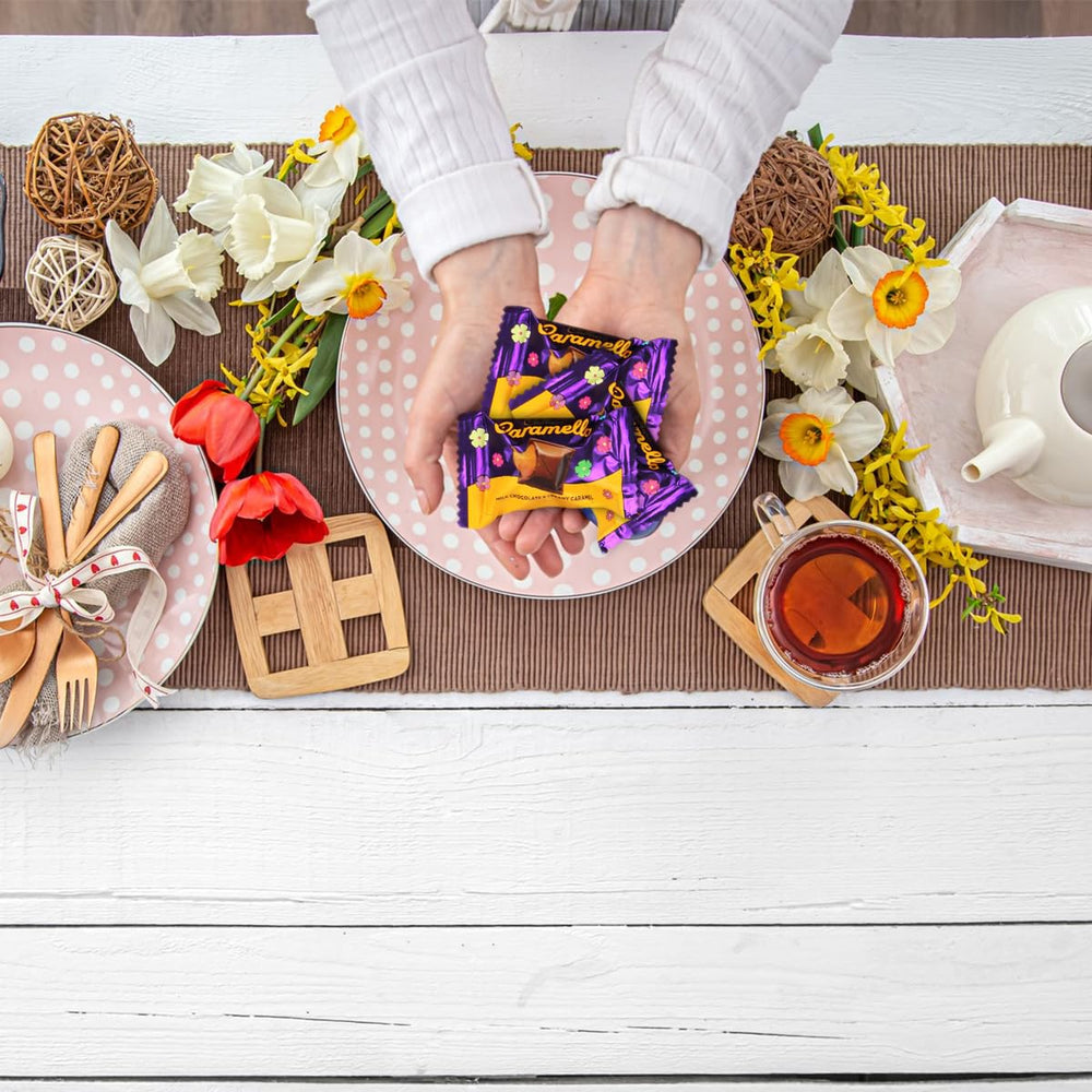 SWEETSIDE CANDY CO Caramello minis, perfect for party favors and birthdays with creamy sweetness.