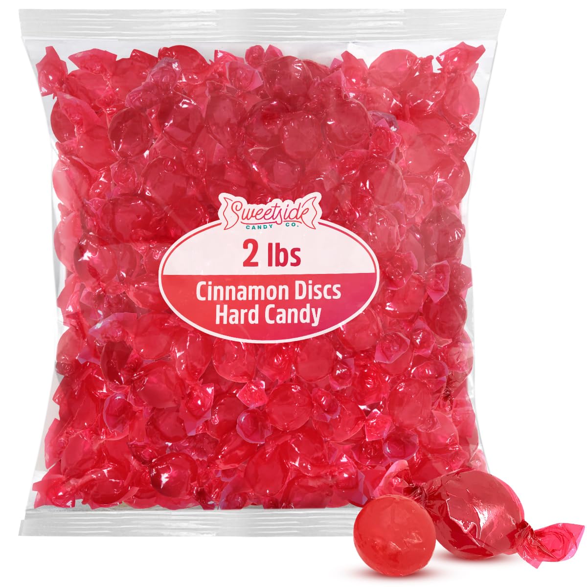 SWEETSIDE CANDY CO. Cinnamon Discs bulk bag delivers classic crunch for gatherings