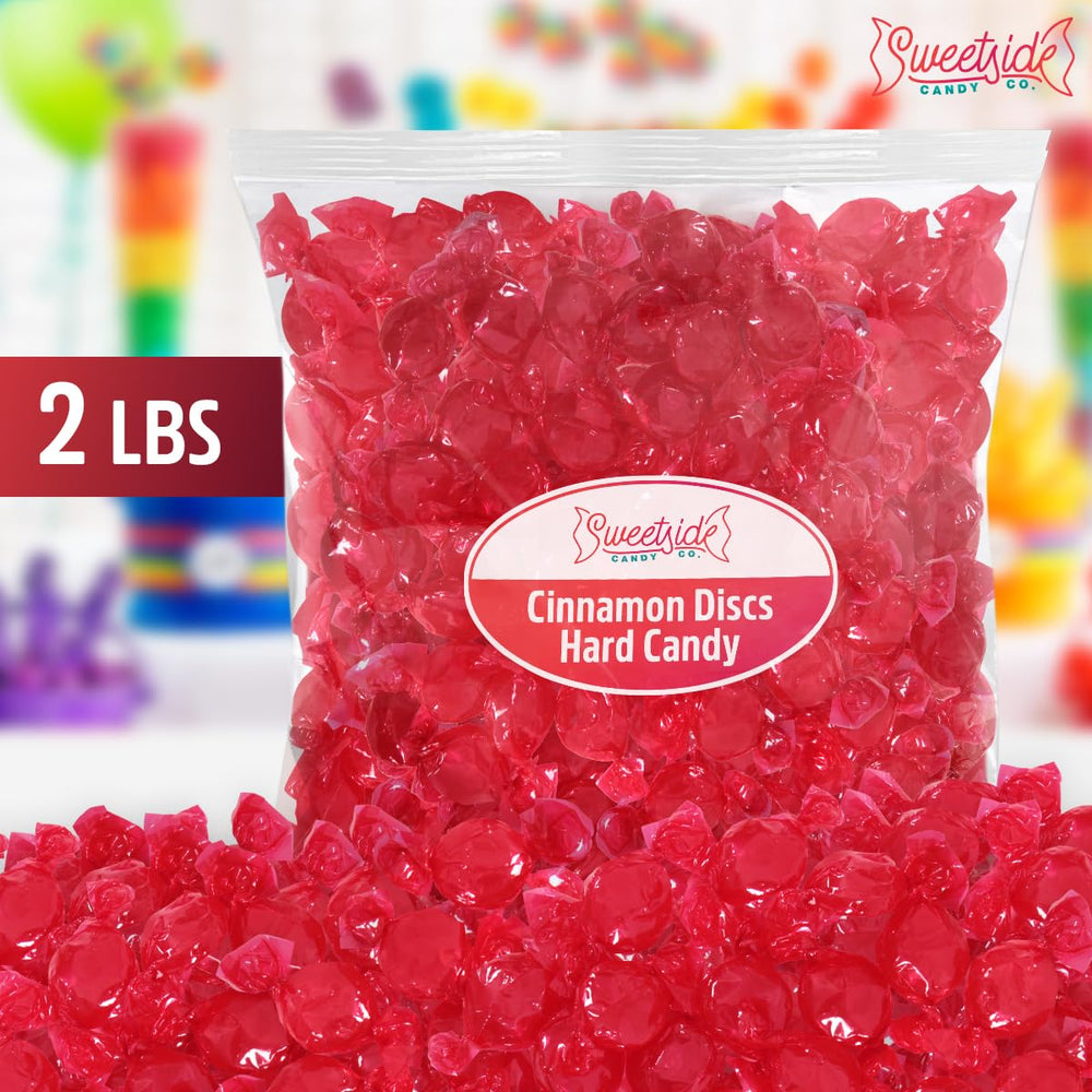 SWEETSIDE CANDY CO. Cinnamon Discs classic cinnamon flavor in display