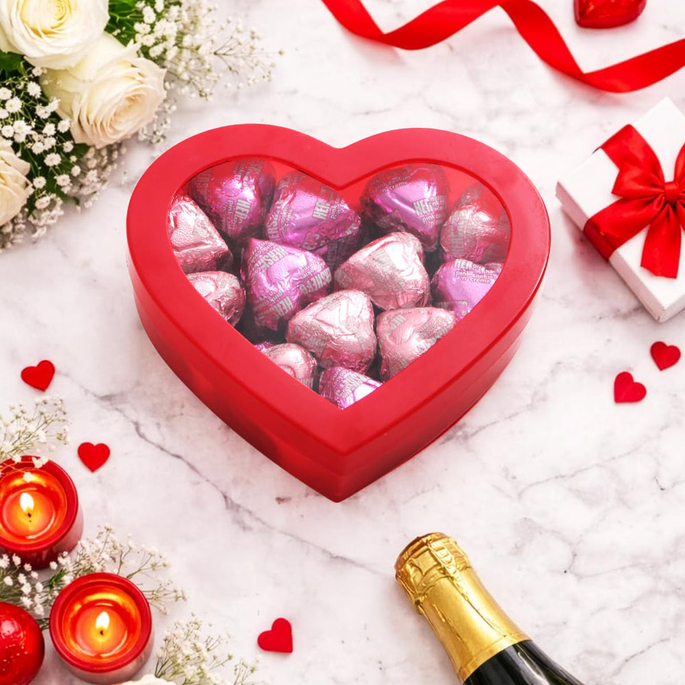 Perfect centerpiece for Valentine dessert tables
