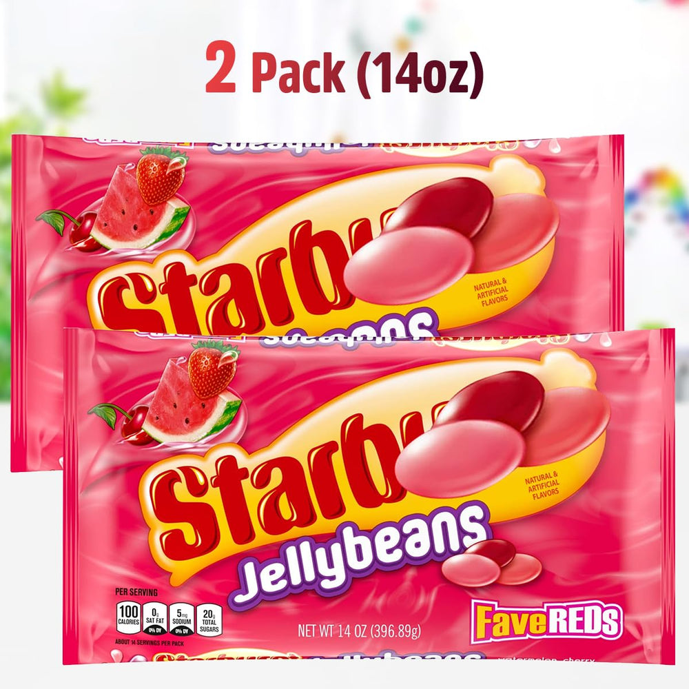 SWEETSIDE CANDY CO FaveREDS jelly beans cherry flavor adds color to movie nights
