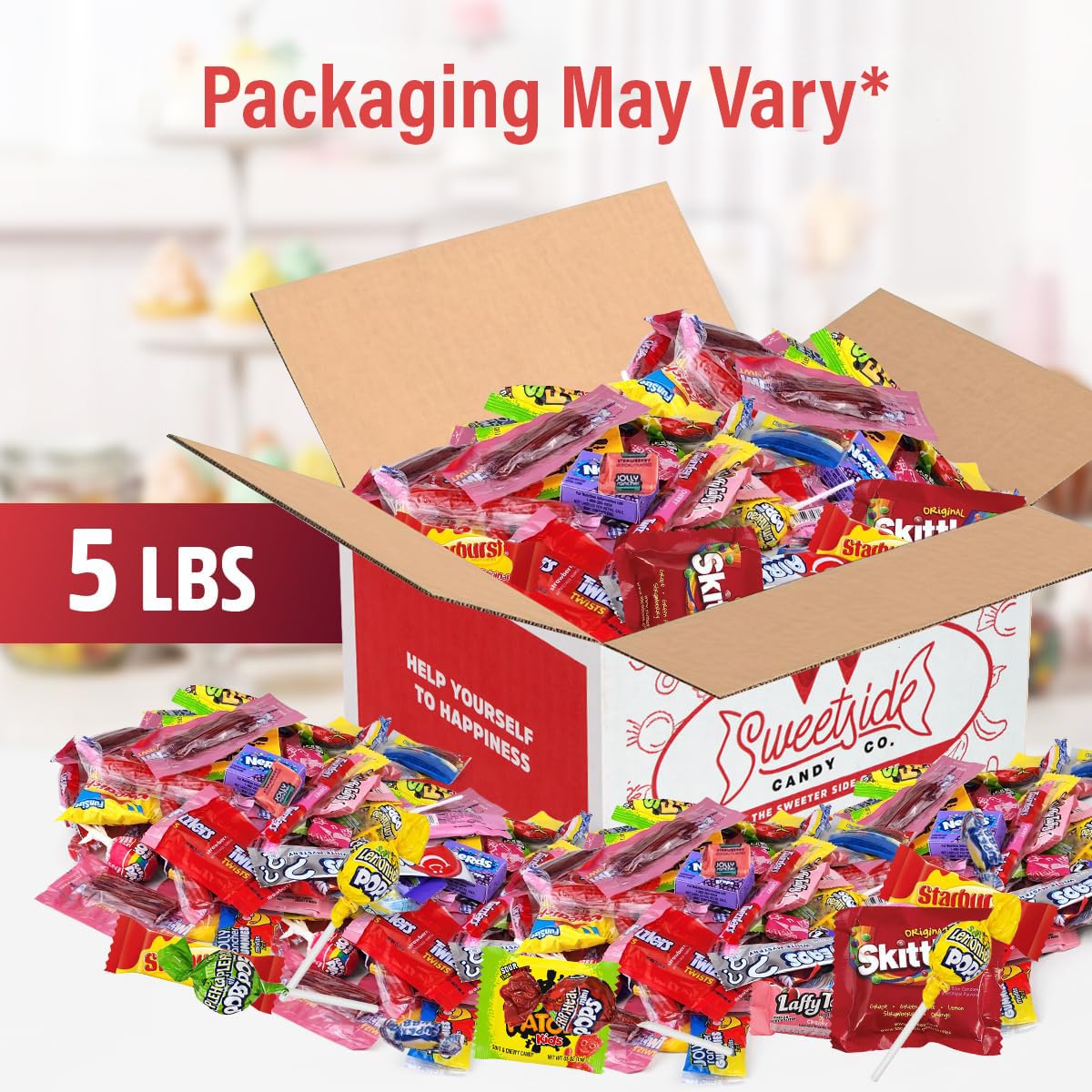 SWEETSIDE CANDY CO individually wrapped candies for mess-free sharing at events