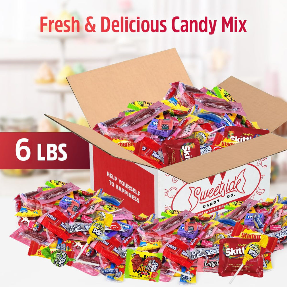 SWEETSIDE CANDY CO individually wrapped treats for safe sharing.