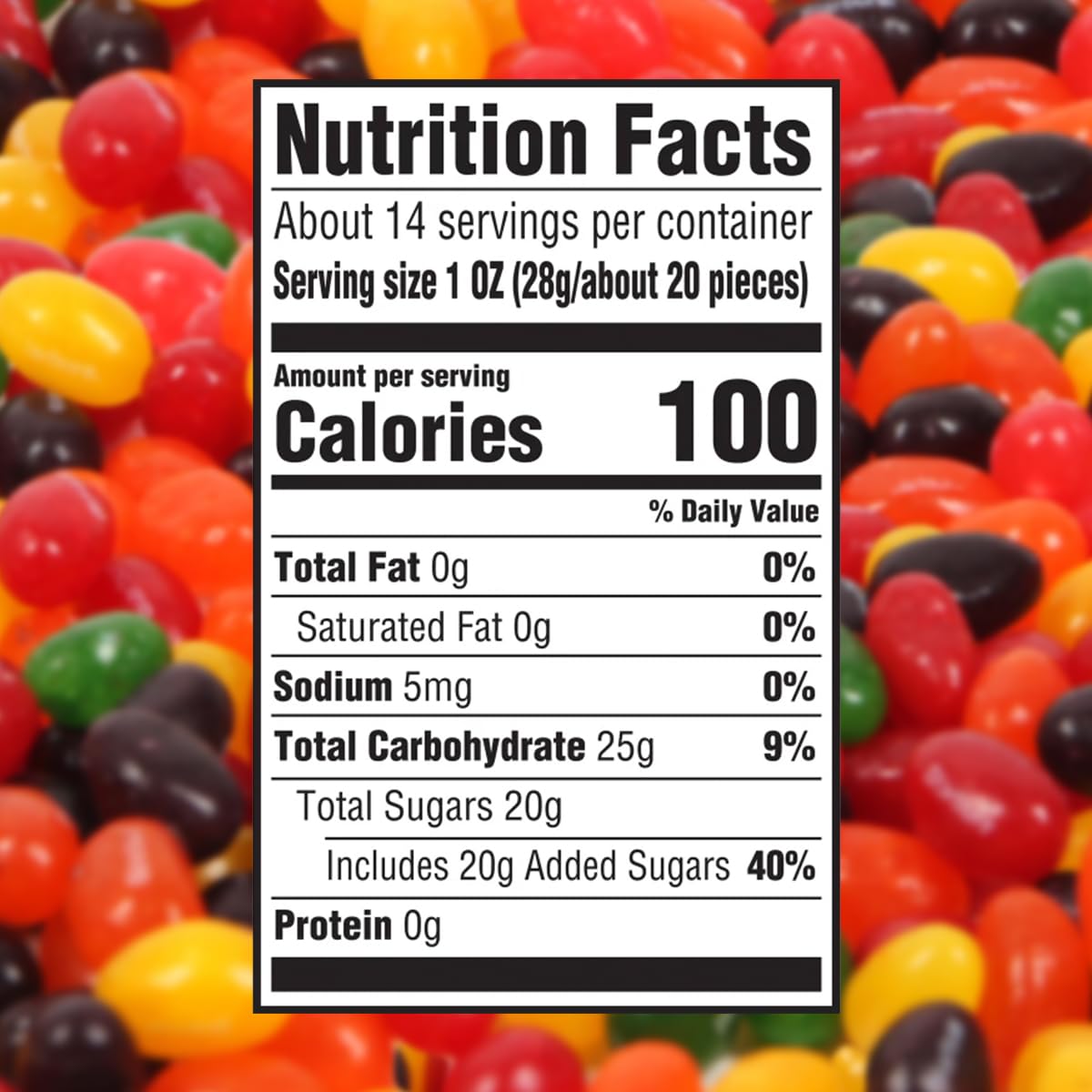 SWEETSIDE Jelly Beans Variety flavors image highlights a mix perfect for sharing