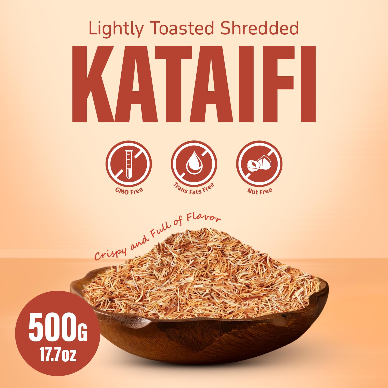 SWEETSIDE CANDY CO. knafeh assembly setup shows premium dough texture and crisp edges.