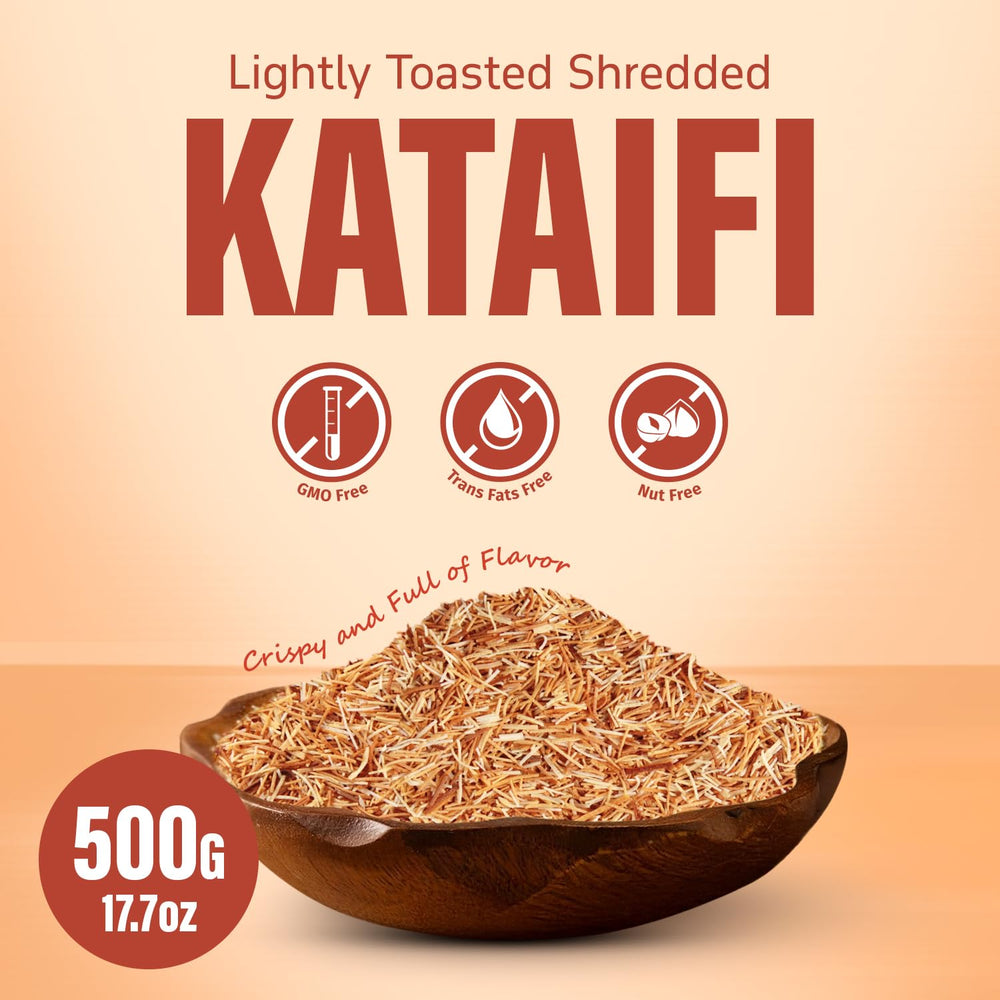 SWEETSIDE CANDY CO. knafeh assembly setup shows premium dough texture and crisp edges.