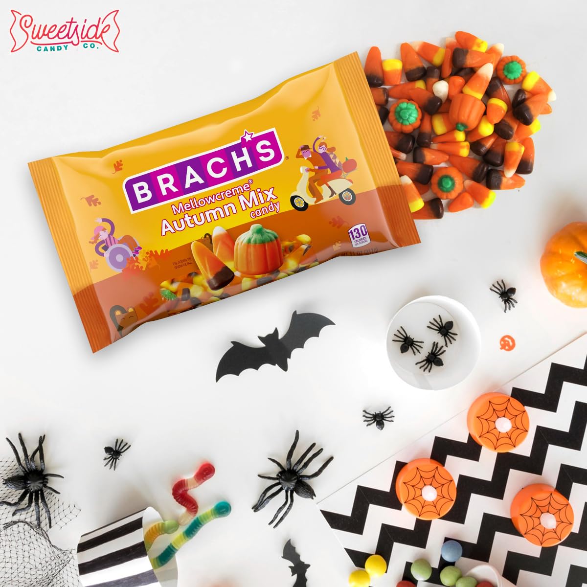 Autumn Mix bulk format from SWEETSIDE CANDY CO for parties and movie nights