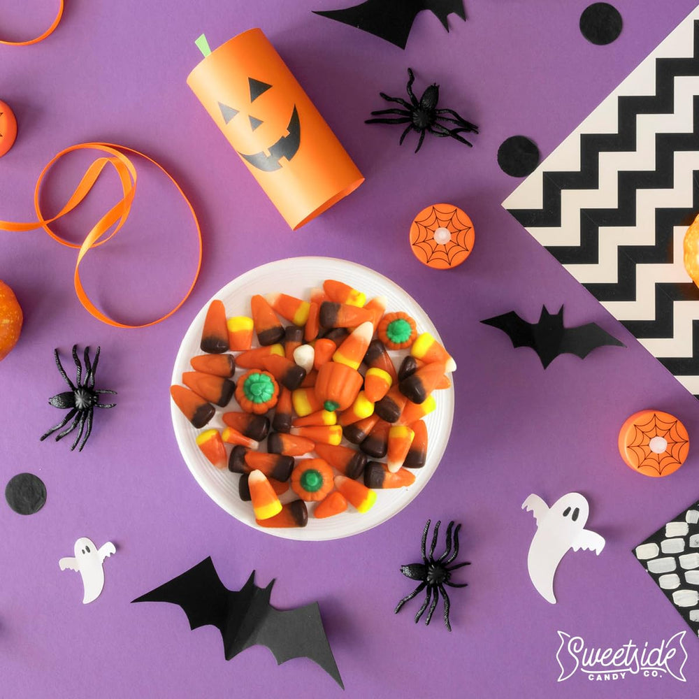 Stocking treat bowls with SWEETSIDE CANDY CO Mellowcreme Autumn Mix