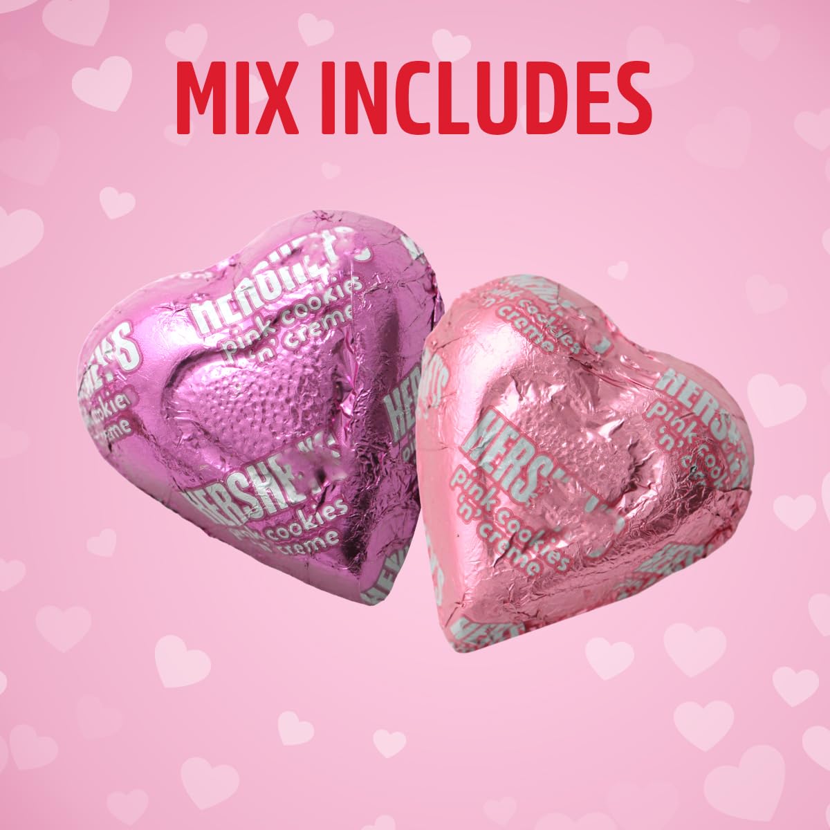 SWEETSIDE pink Cookies 'n' Creme heart for celebrations