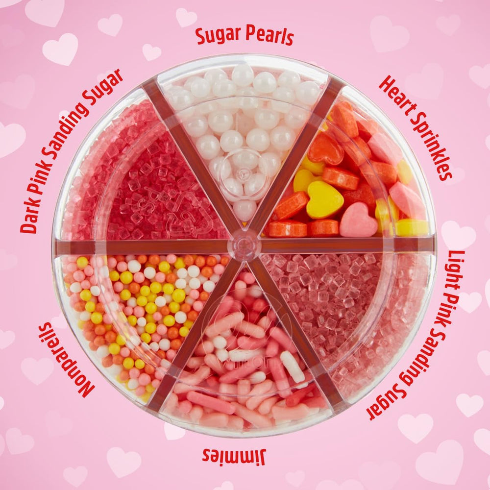 SWEETSIDE CANDY CO Edible toppings from sprinkles mix for cookies.