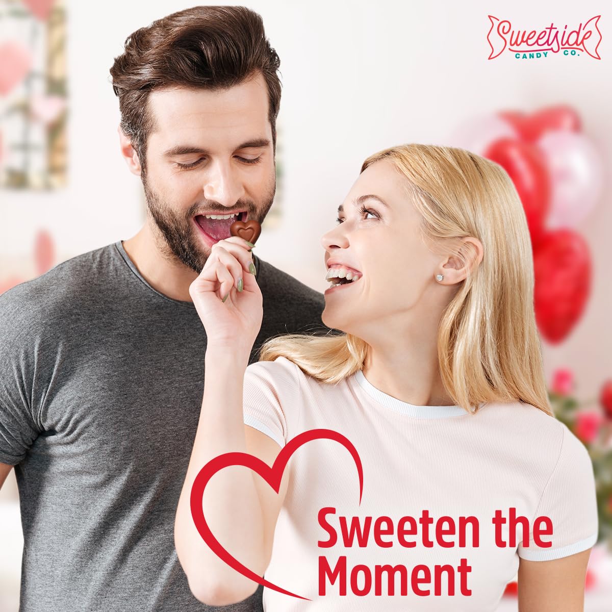 Romantic gift essence in elegant Valentine display