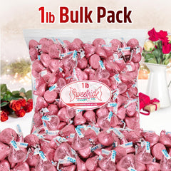 SWEETSIDE CANDY CO Pink Kisses on display for Valentine’s and dessert tables.